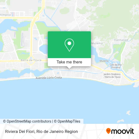 Riviera Dei Fiori map