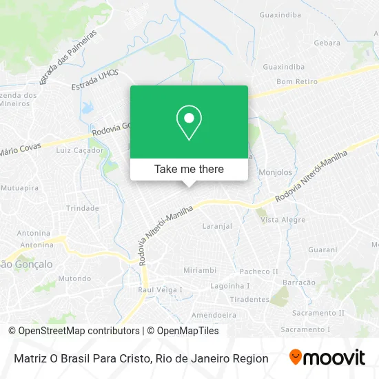 Matriz O Brasil Para Cristo map