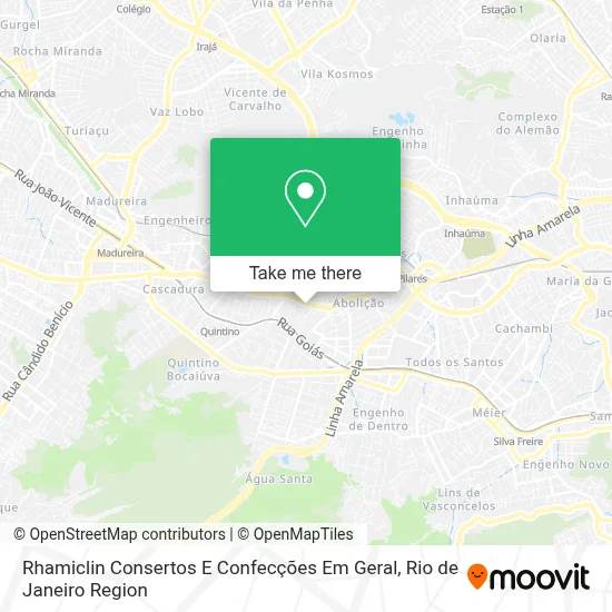 Rhamiclin Consertos E Confecções Em Geral map