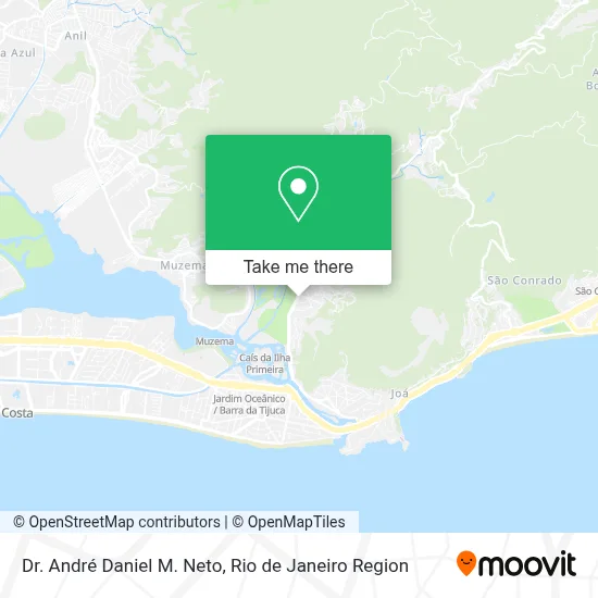 Dr. André Daniel M. Neto map