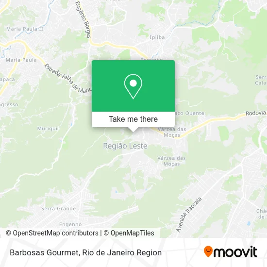 Barbosas Gourmet map