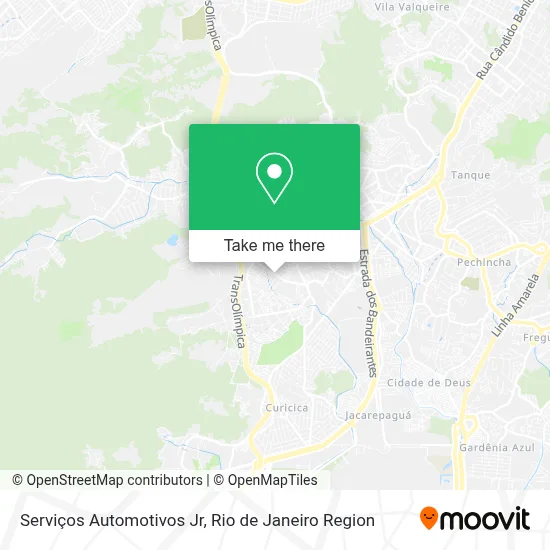Serviços Automotivos Jr map