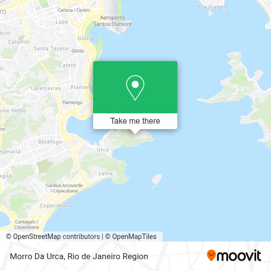 Morro Da Urca map