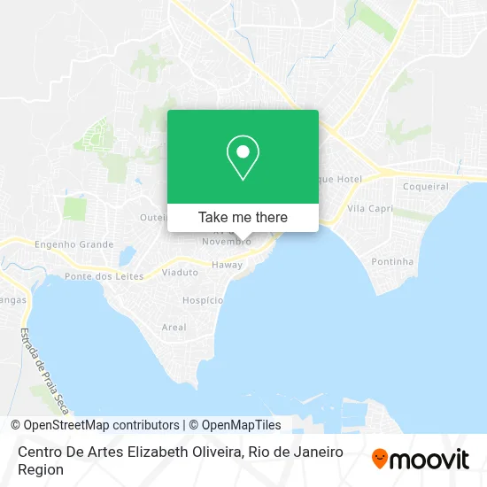 Centro De Artes Elizabeth Oliveira map