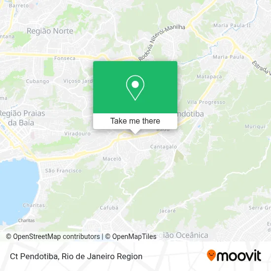 Ct Pendotiba map