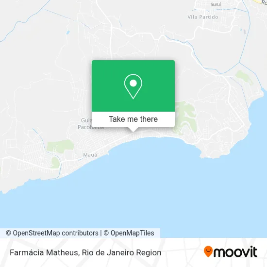 Farmácia Matheus map