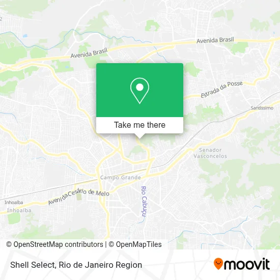 Shell Select map