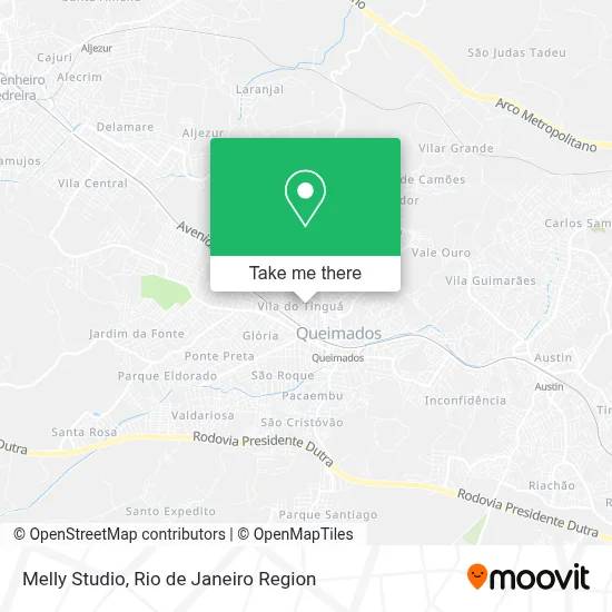Melly Studio map