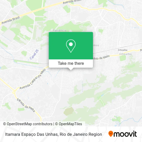 Itamara Espaço Das Unhas map