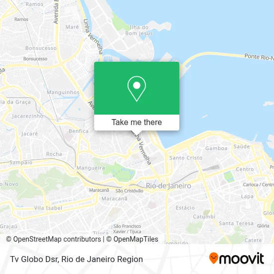 Tv Globo Dsr map