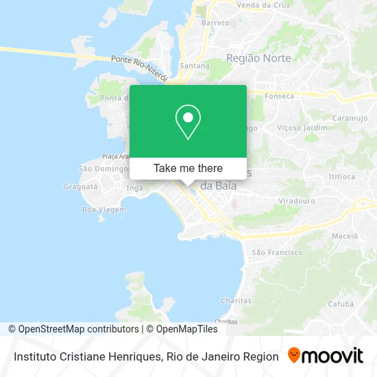 Instituto Cristiane Henriques map