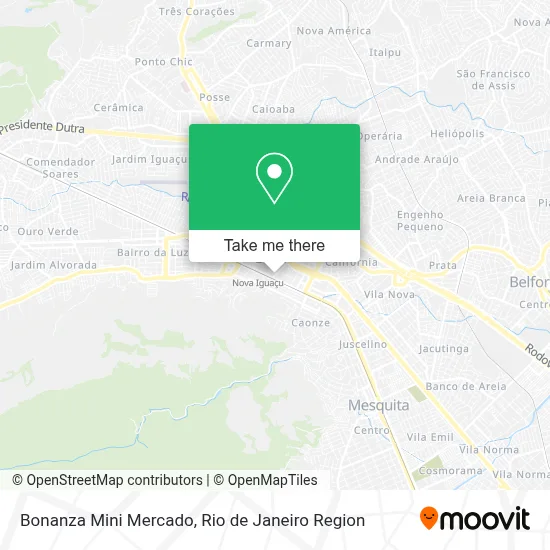 Bonanza Mini Mercado map