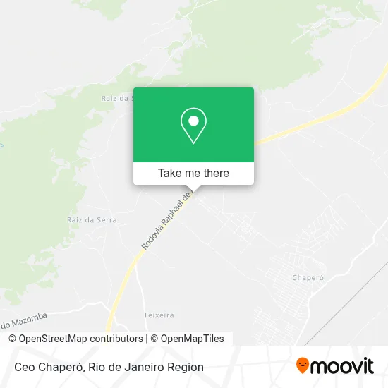 Ceo Chaperó map