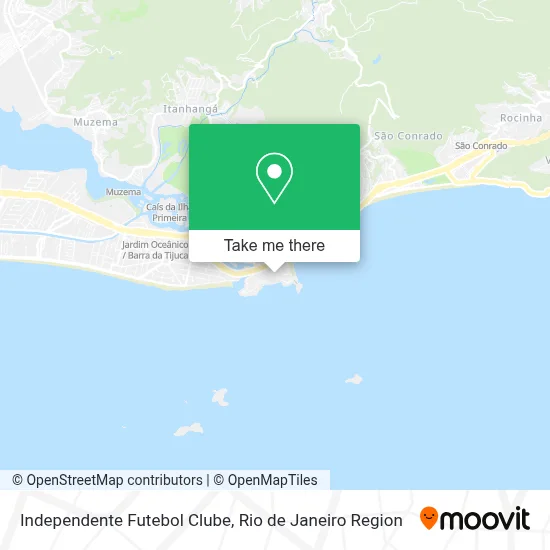 Independente Futebol Clube map