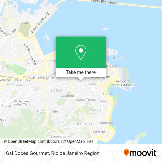 Gsl Doces Gourmet map