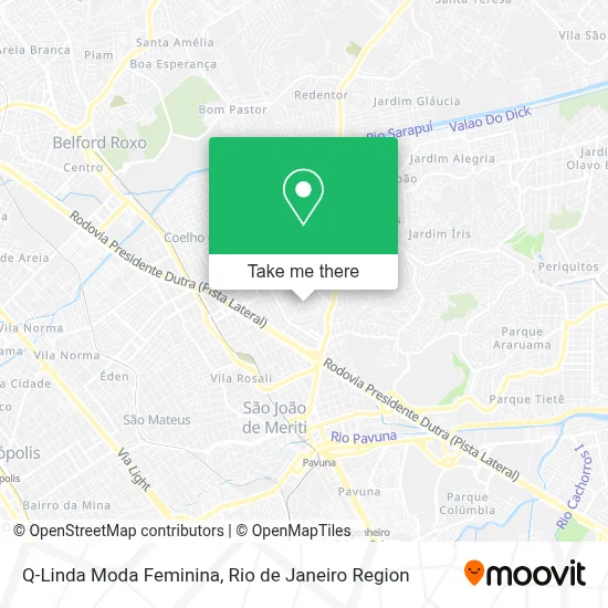 Q-Linda Moda Feminina map
