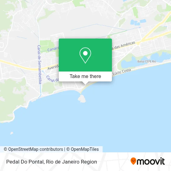 Pedal Do Pontal map