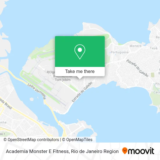 Academia Monster E Fitness map