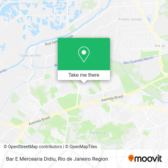 Bar E Mercearia Didiu map