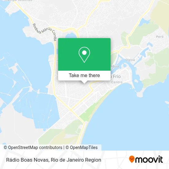 Rádio Boas Novas map