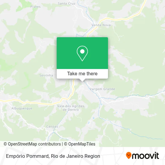 Empório Pommard map