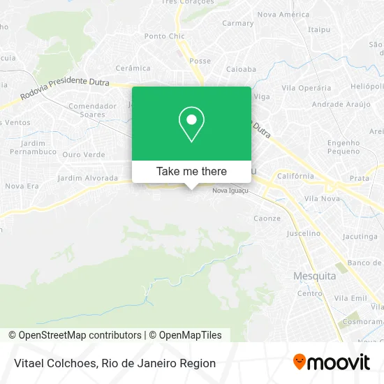 Vitael Colchoes map