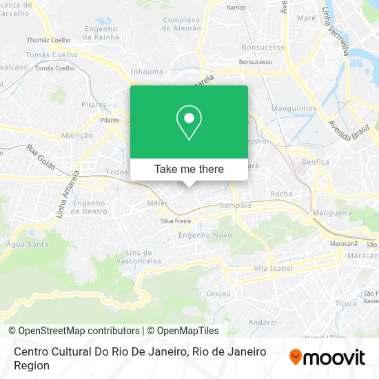 Centro Cultural Do Rio De Janeiro map