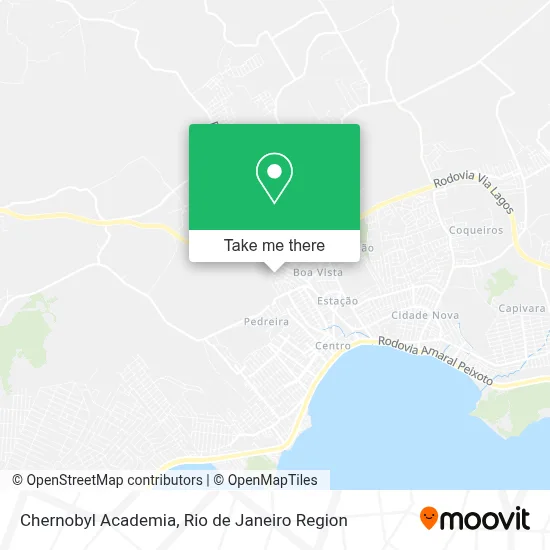 Chernobyl Academia map