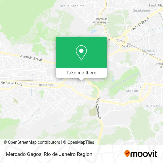 Mercado Gagos map