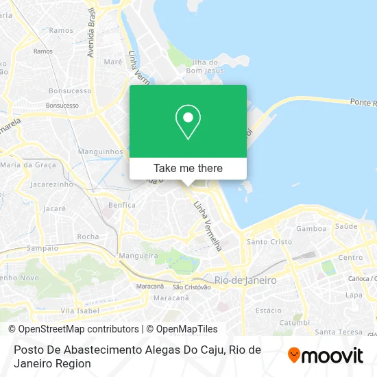 Posto De Abastecimento Alegas Do Caju map