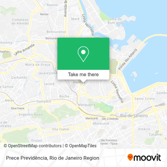 Prece Previdência map