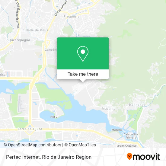 Pertec Internet map
