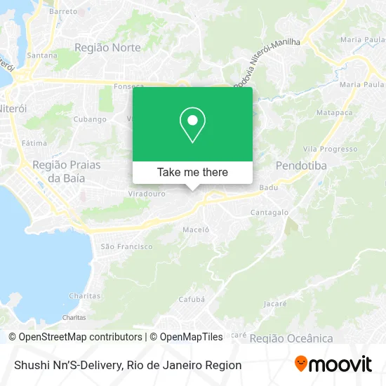 Shushi Nn’S-Delivery map