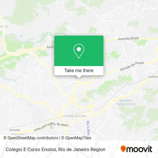 Colégio E Curso Ensino map