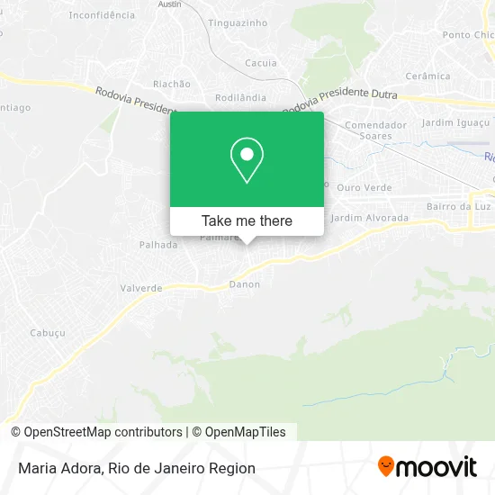 Maria Adora map