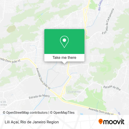 Lili Açaí map