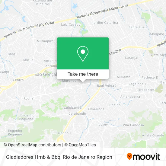 Gladiadores Hmb & Bbq map