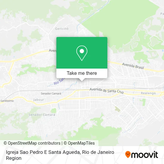 Igreja Sao Pedro E Santa Agueda map