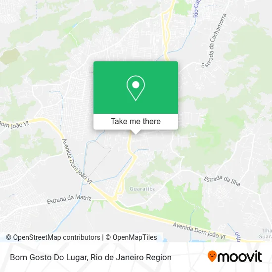 Bom Gosto Do Lugar map