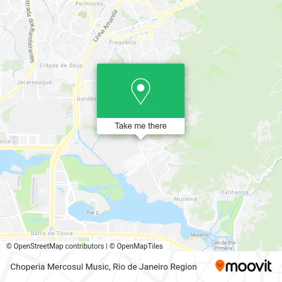 Choperia Mercosul Music map