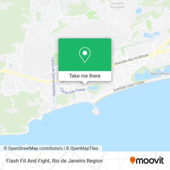 Flash Fit And Fight map