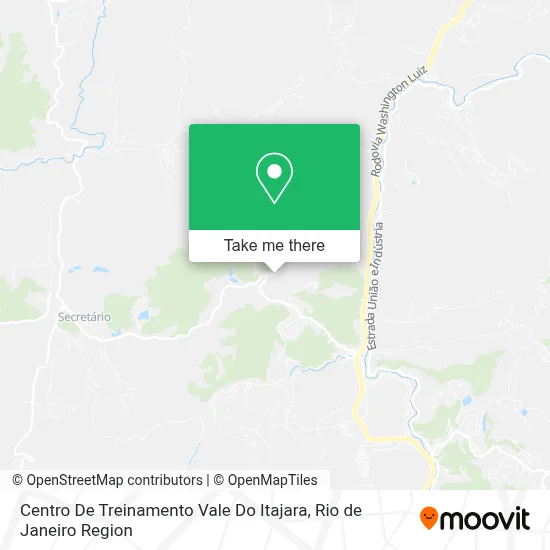 Centro De Treinamento Vale Do Itajara map