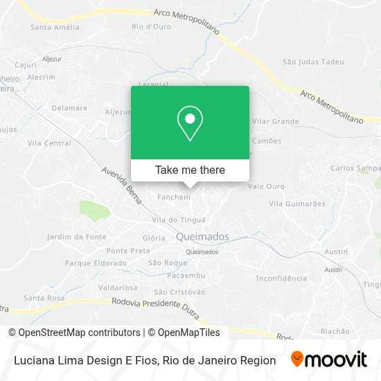 Luciana Lima Design E Fios map