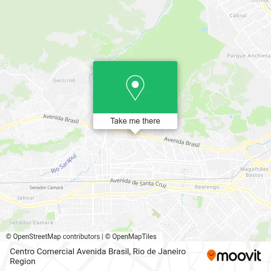 Centro Comercial Avenida Brasil map