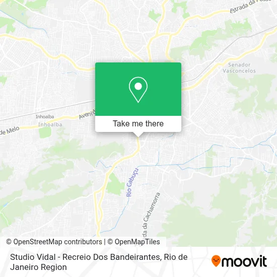 Studio Vidal - Recreio Dos Bandeirantes map