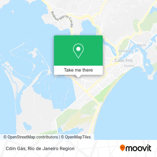 Cdm Gás map