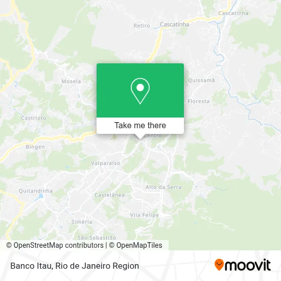 Banco Itau map