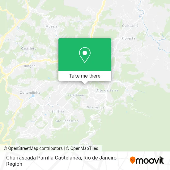 Churrascada Parrilla Castelanea map