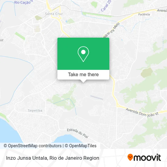 Inzo Junsa Untala map