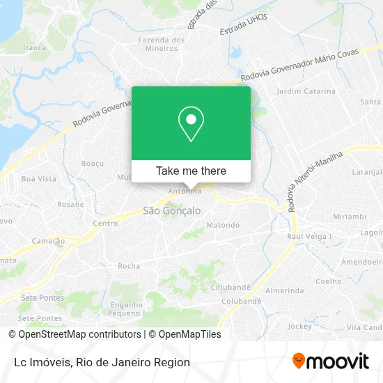 Lc Imóveis map